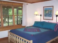 Creekside Cabin on 40 Acres, F/P, Campfire, Trail by Creek