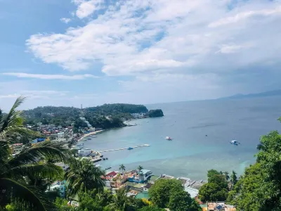 studio apartment with ocean views and swimming pool .  호텔