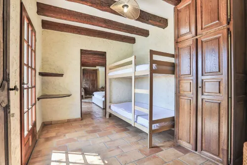 Le Repaire. Vue mer à 180° sur Pampelonne, calme absolu.