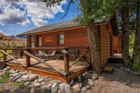 Charming riverfront 2-bedroom cabin in enchanting Dubois with WiFi
