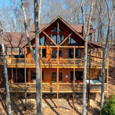 Cabin in the Blue Ridge Mountains; Hot Tub & Mnt Views10% Off Wkly Stay