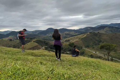 Chalet with mountain views at Jybá Brewery Hotels in Itajuba