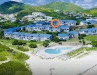 Mont Vernon Top Secret: Studio Chic sur la Plage! Magnifique et Grande Piscine!