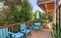 Chic 4 rm 1 bed retreat, No Berkeley area, WiFi, private deck, near UC, nature,
