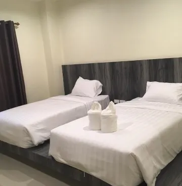 2 เตียงเดี่ยว ห้องไม่สูบบุหรี่