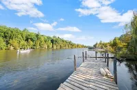 River Front Home with Amazing views and a shared private island!