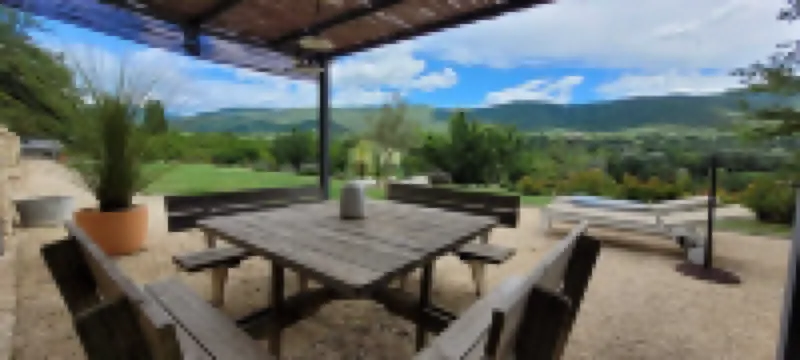 Villa in Dieulefit in Drome Provençale with views of nature and mountains