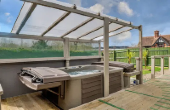 Lodge in Shropshire With Private Hot Tub
