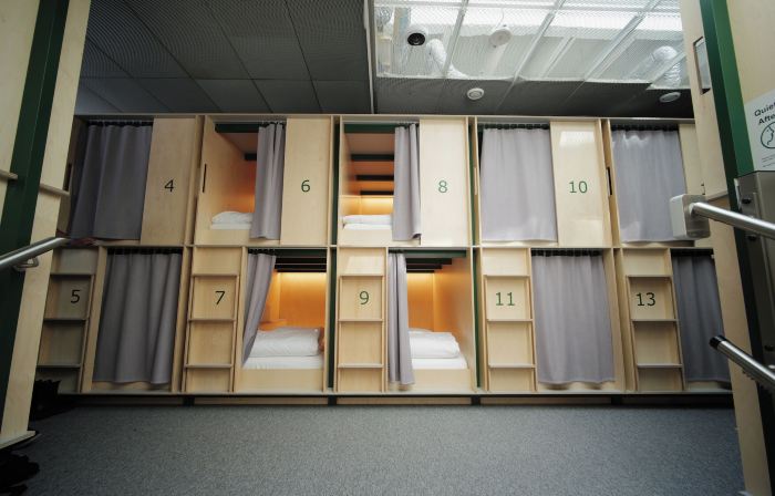 Green Marmot Capsule Hotel Genève - Self check-in