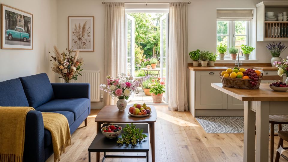 Charming Parisian Apartment with Garden View