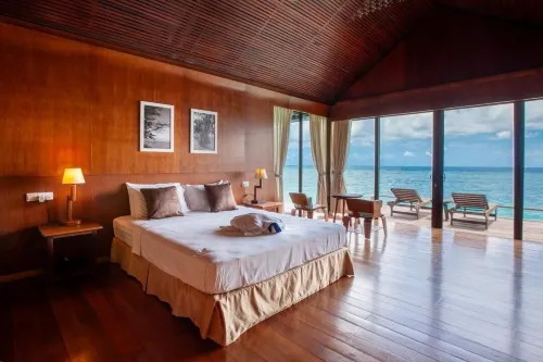 Lankayan Island Resort - ビーチサイド
