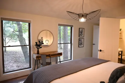 Acorn Acre luxury 3-bed A-frame cabin in the woods