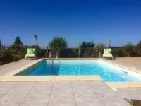 ECO Friendly Volcanic Rock Villa with Private Pool (6.7m x 4.6m) WiFi. Sea View. - Villaer