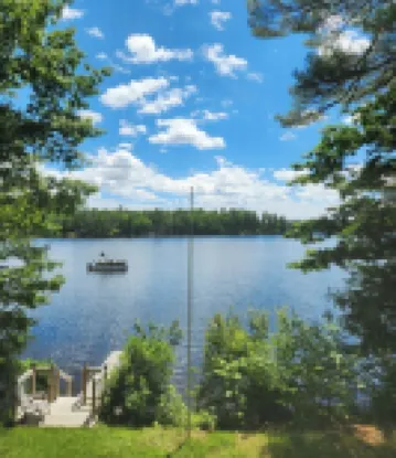 Waterfront home on Forest Lake in Gray, Maine. Perfect for 1 or 2 couples.