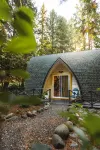 Beautifully Designed Arched A-Frame Cabin with Gas Grill & Wood-Burning Stove