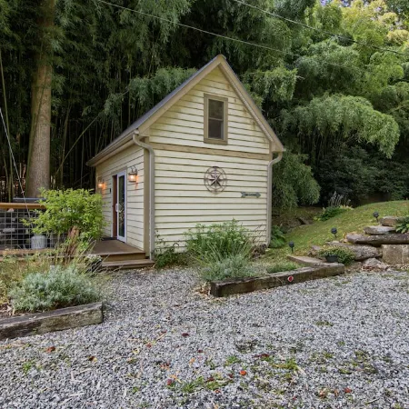 Beautiful Waterside Cabin (2), Great Location, View, 8 Min To Downtown, Biltmore