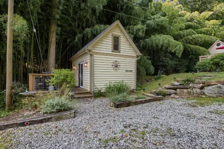 Beautiful Waterside Cabin (2), Great Location, View, 8 Min To Downtown, Biltmore