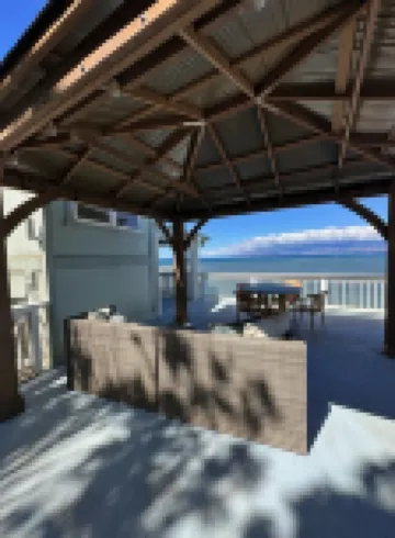 Private gated home with 300 Foot private beach front, beach toys and much more!