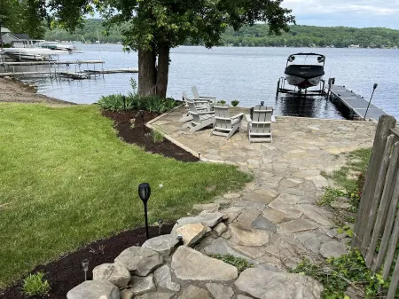 Luxury Lakefront Home with Pool, Hot Tub, and Sauna!