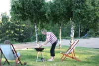 village of 14 cottages in comfortable chalets Hotel a Aydat