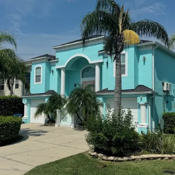 Direct Gulf access 4-bedroom estate with a private boat dock