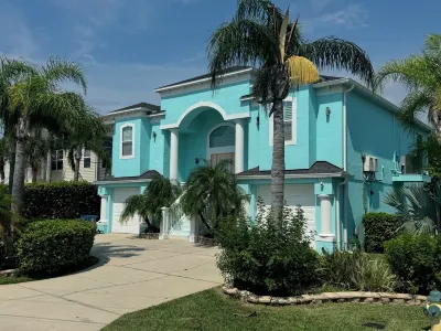 Direct Gulf access 4-bedroom estate with a private boat dock