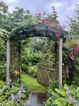 Apple cottage: A cosy cottage with log burners and mature garden. Pet-friendly.
