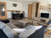 Comfortable large vacation apartment near Dresden (85sqm) free WLAN -Am Schwedenstein