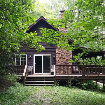 BIG ROCK LOG CABIN , Beside Natural Bridge/Red River Gorge