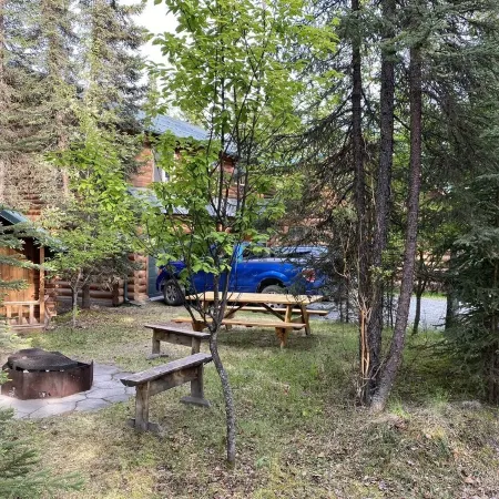 Kenai riverfront log cabin, perfect for fishing, close to town