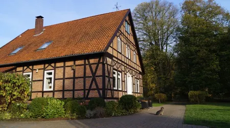 Forester's Lodge in an Absolutely Secluded Location in the Middle of the Beautiful Südheide