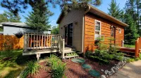 Pineview Cabin at Bayview Cabin Resort on Picturesque Northwoods Lake in Wi.