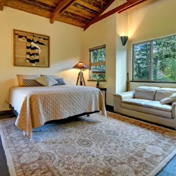 Escape to your private oasis perched on a cliff with a jungle view