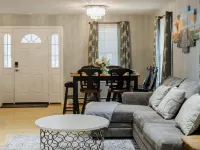 Fifa World Cup Convenient Cozy Home 3Br 2Bapleasantly Comfortable Suburban Home Hotels in Braintree