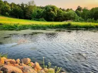 Lake Osceola Retreat 100-Acre Private Lake Home