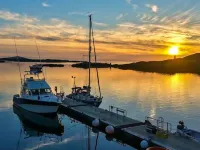 This is the stunning view of the Northern Lights (Aurora