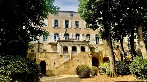 Le Domaine de Villespy - Bergblick