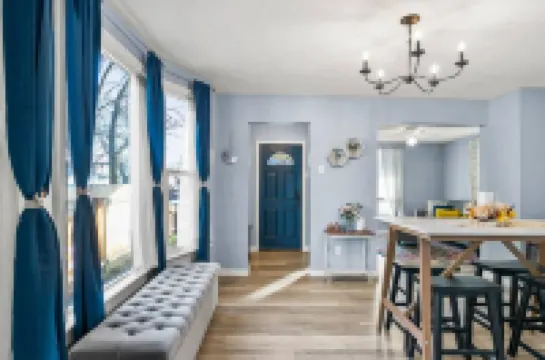 Charming Backyard BBQ Zone and Stylish Interiors - Delightful Retreat