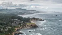 Elegant Coastal Retreat - Ocean View, Full Kitchen, WiFi Hotels in Gleneden Beach