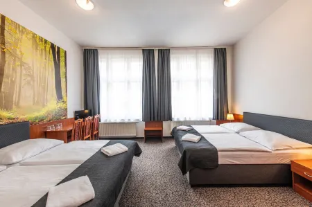 Hotel Zlatá Váha Отели рядом со станцией Главный вокзал Праги