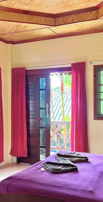 บังกะโลพร้อมเครื่องปรับอากาศ