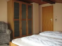 large apartment near the North Sea with conservatory, fireplace, sauna