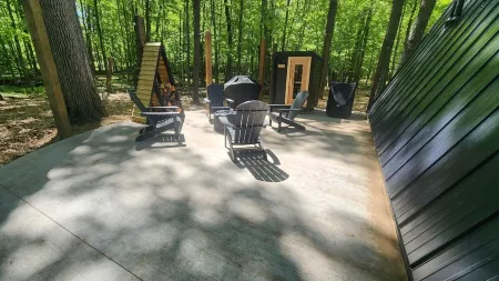 Tiny Home-A Frame-Cold Plunge-Fire Pit-Seclusion