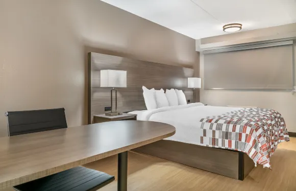 底特律梅特羅機場紅頂酒店-泰勒