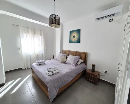 Staoueli luxury T4 apartment - 5min beach & town center