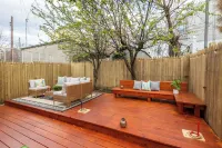 Modern Urban Retreat 4Br Home, Game Room, Yard, Quick Path & NYC Bus Access