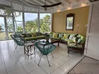 Beachfront Estate with Pool and Tropical Garden
