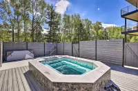 Hot Tub and Balcony Riverfront Silverthorne Condo! - 3-Star