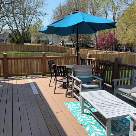 Peaceful 3-bedroom accessible ranch home with AC, WiFi in Eastside Olathe.