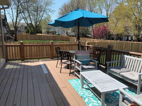 Peaceful 3-bedroom accessible ranch home with AC, WiFi in Eastside Olathe.